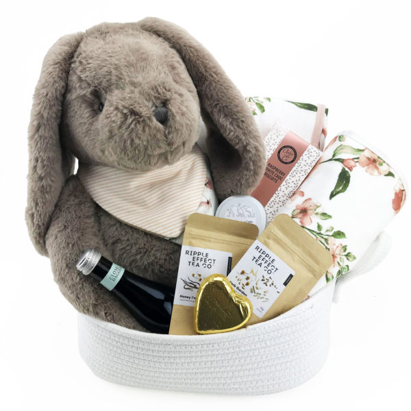 Baby Bunny Blossom Gift Basket