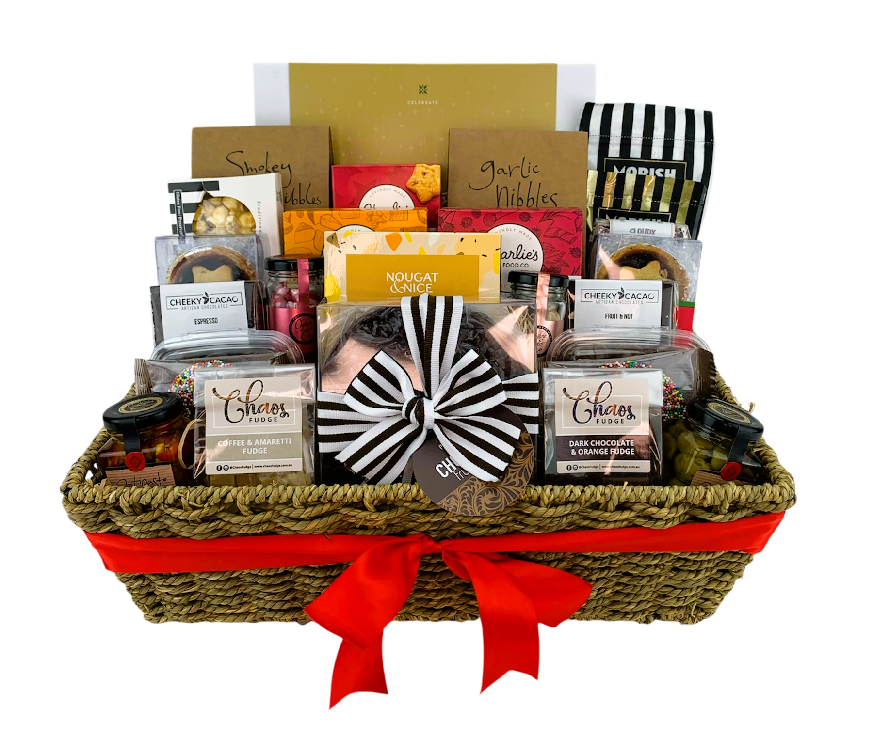deluxe christmas basket
