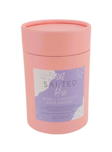 Salted Bliss Rose & Lavender Bath Sherbert